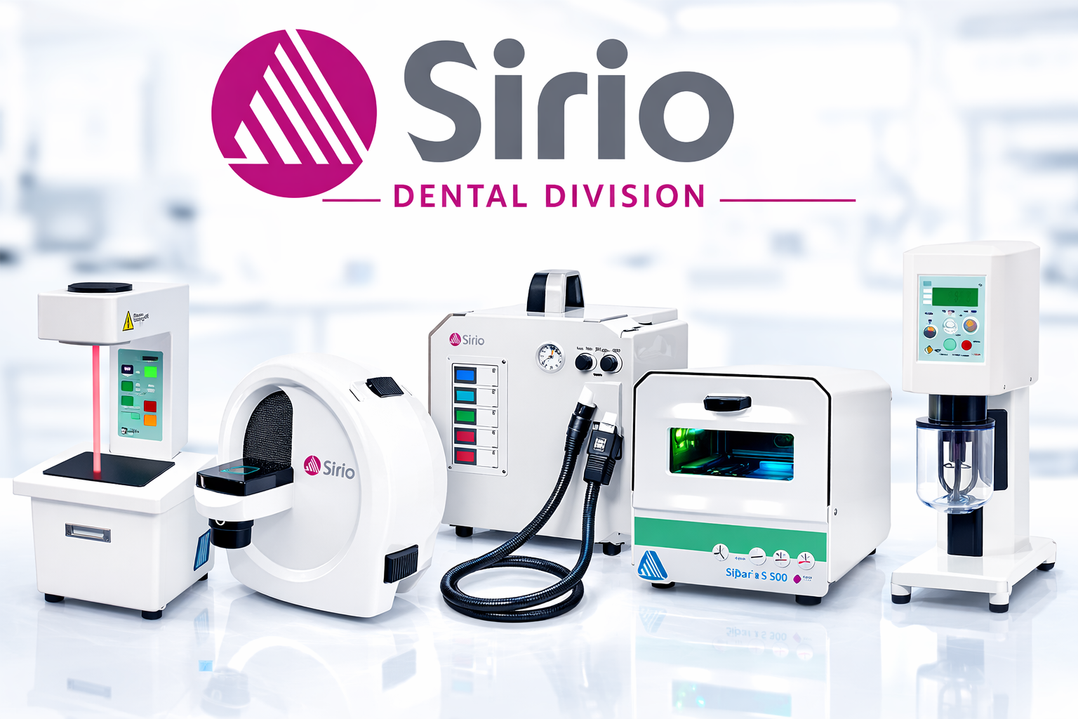 Sirio Dental Laborgeräte für Dentallabor und Zahntechnik