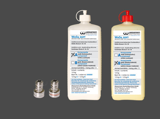 <strong> Wassermann Dubliersilikon WaSil soft</strong><br>Additionsvernetzendes Dubliersilikon, 1:1