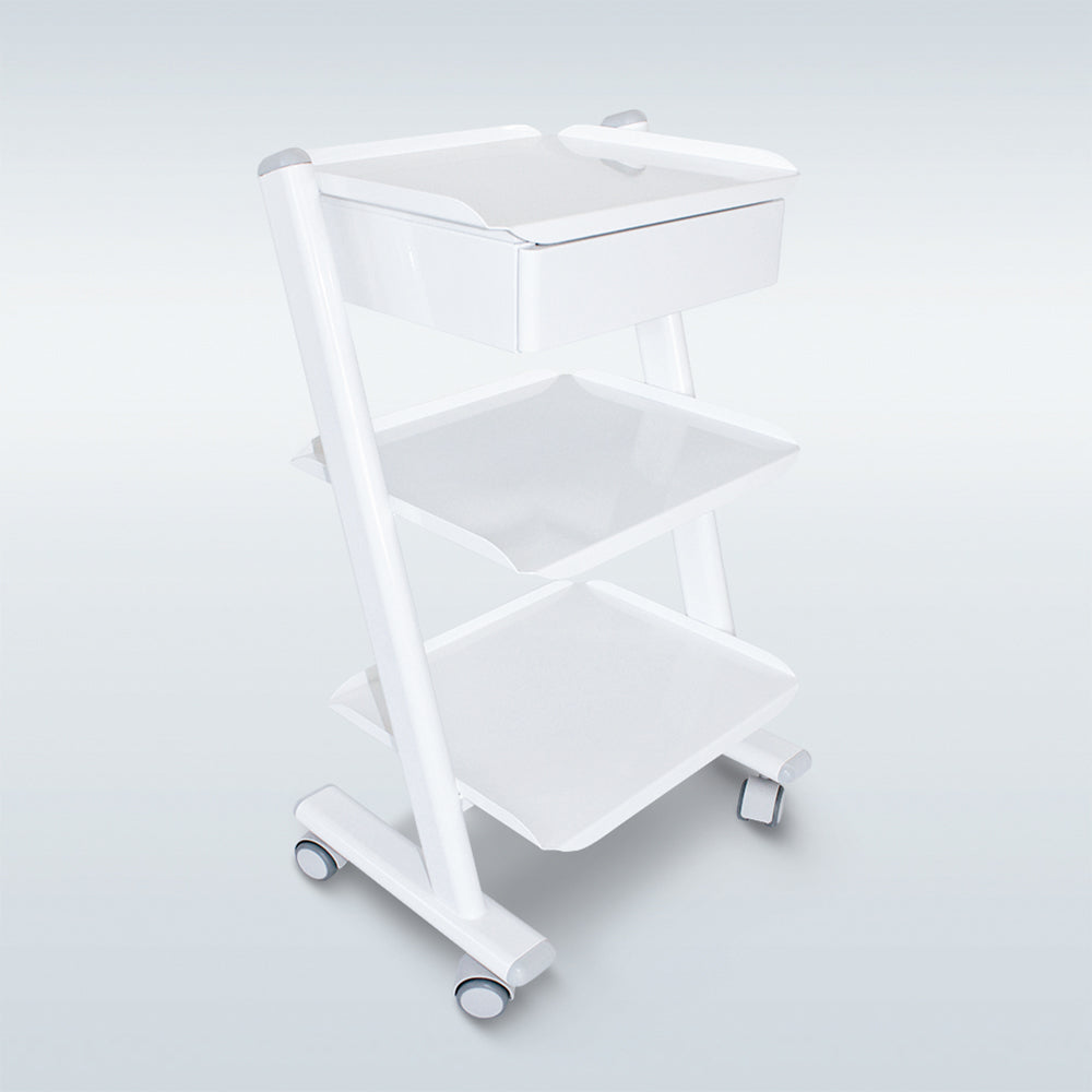 <strong>DTS- Design Geräte-Cart LARGE </strong><br>mit Option Schubladen und Luft-/Wasserversorgung