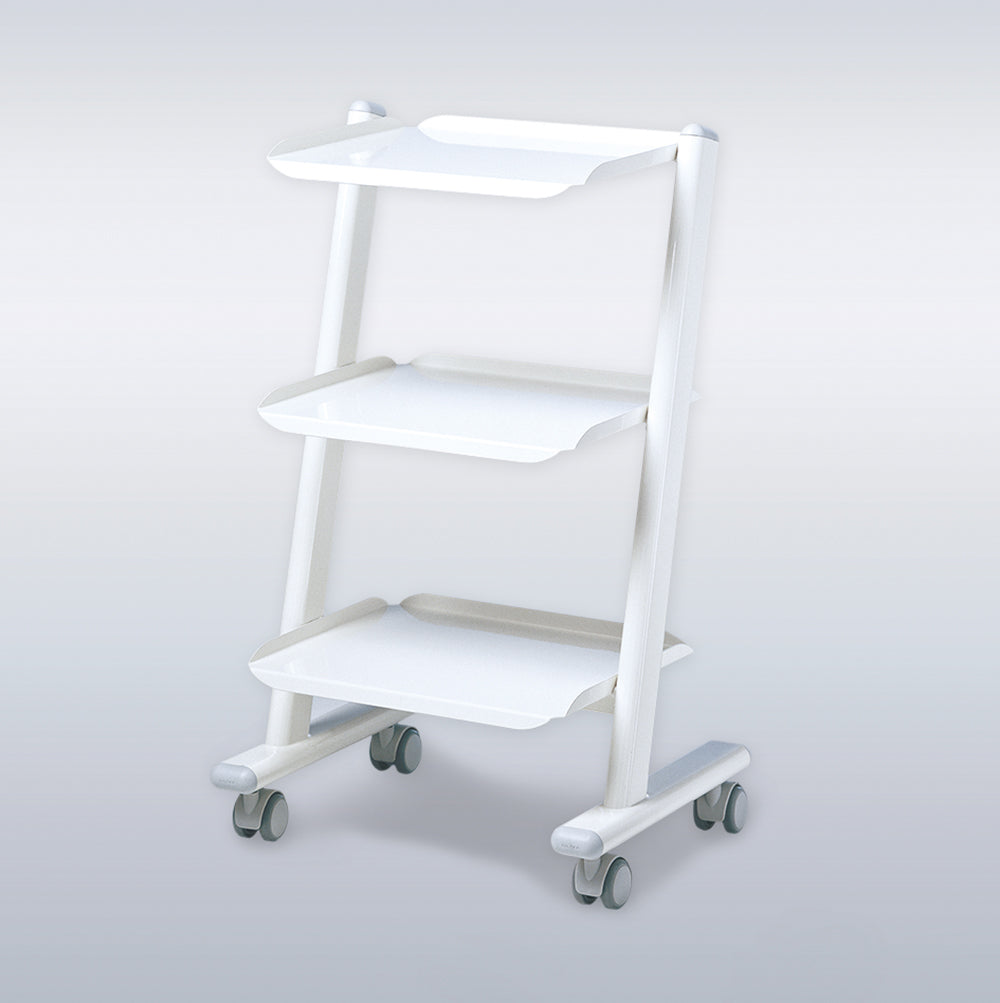 <strong>DTS- Design Geräte-Cart LARGE </strong><br>mit Option Schubladen und Luft-/Wasserversorgung