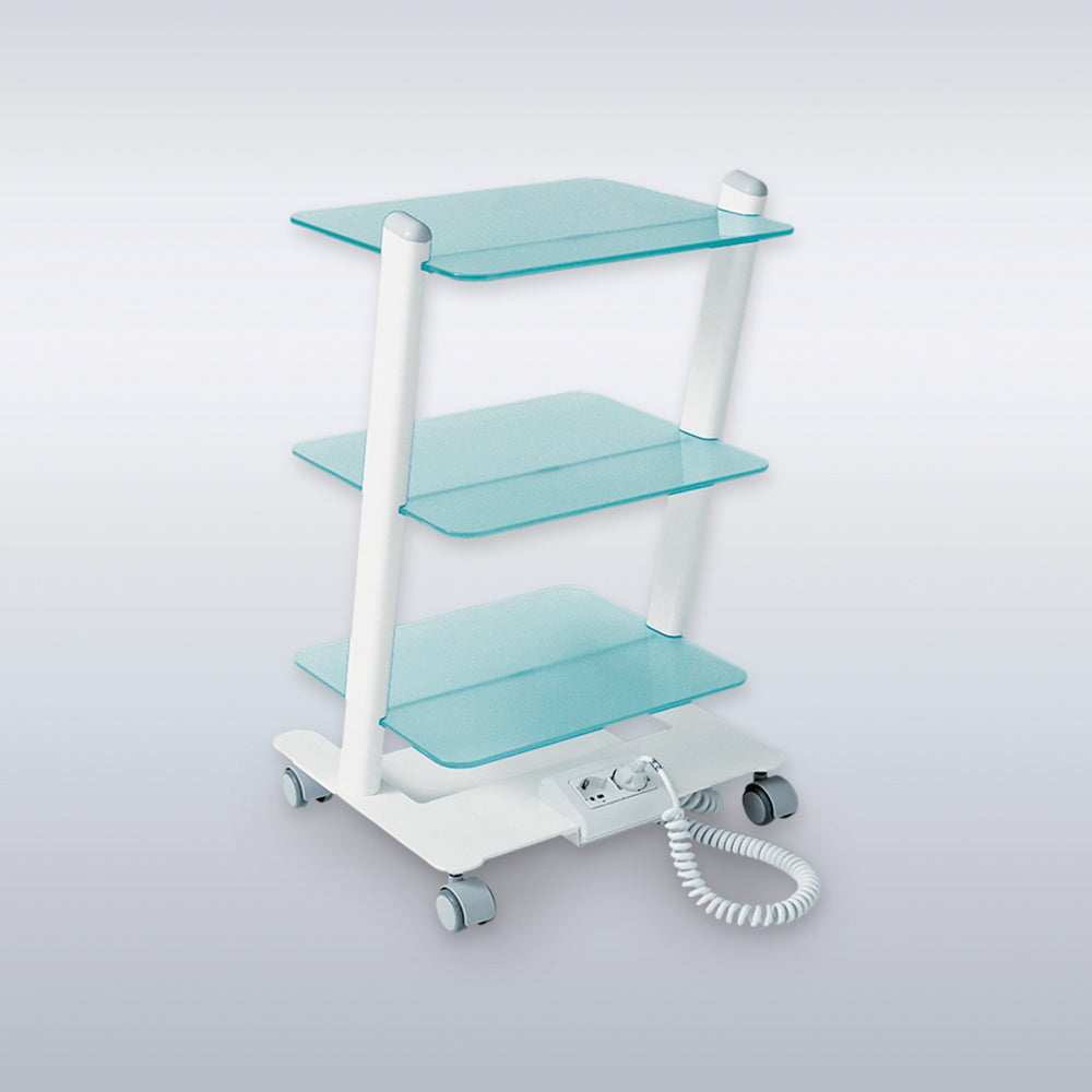 DTS-Design Glas-Cart Maxi mit Option Wasser-/ Luftversorgung für die Zahnarztpraxis im Onlineshop sdc-dental.de kaufen