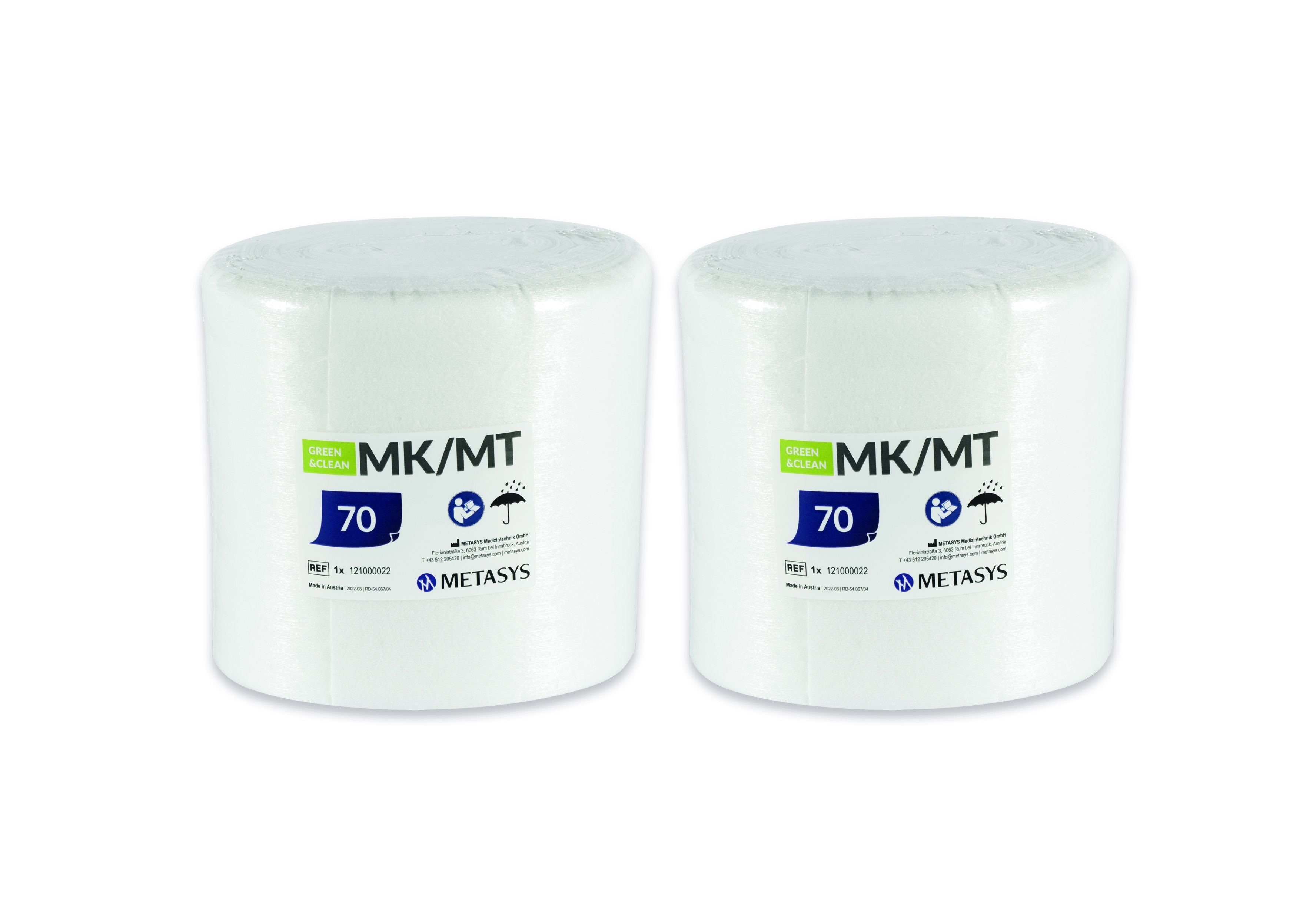 <strong>Metasys GREEN & CLEAN MK</strong><br> Alkoholfreie Wischdesinfektion<br>29 x 27 cm