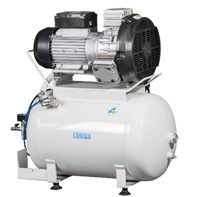 4TEK ECO 3 ölfreier Dentalkompressor mit 50-Liter-Tank