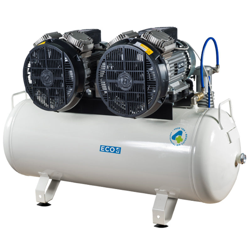 4TEK ECO 4 ölfreier Dentalkompressor mit 100-Liter-Tank