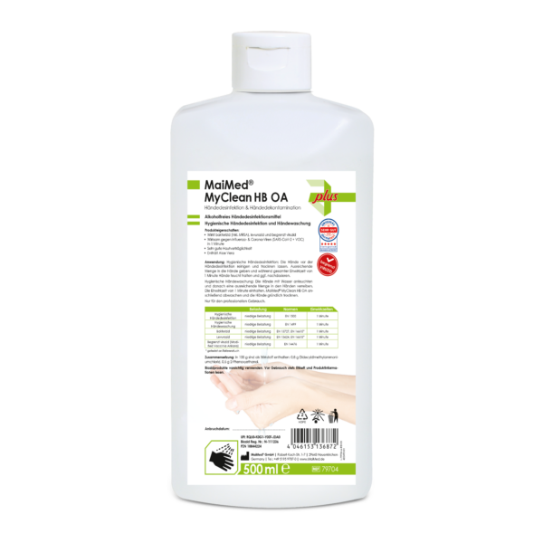 <strong>MaiMed® MyClean HB OA</strong><br>ohne Alkoholi<br>Händedesinfektionsmittel