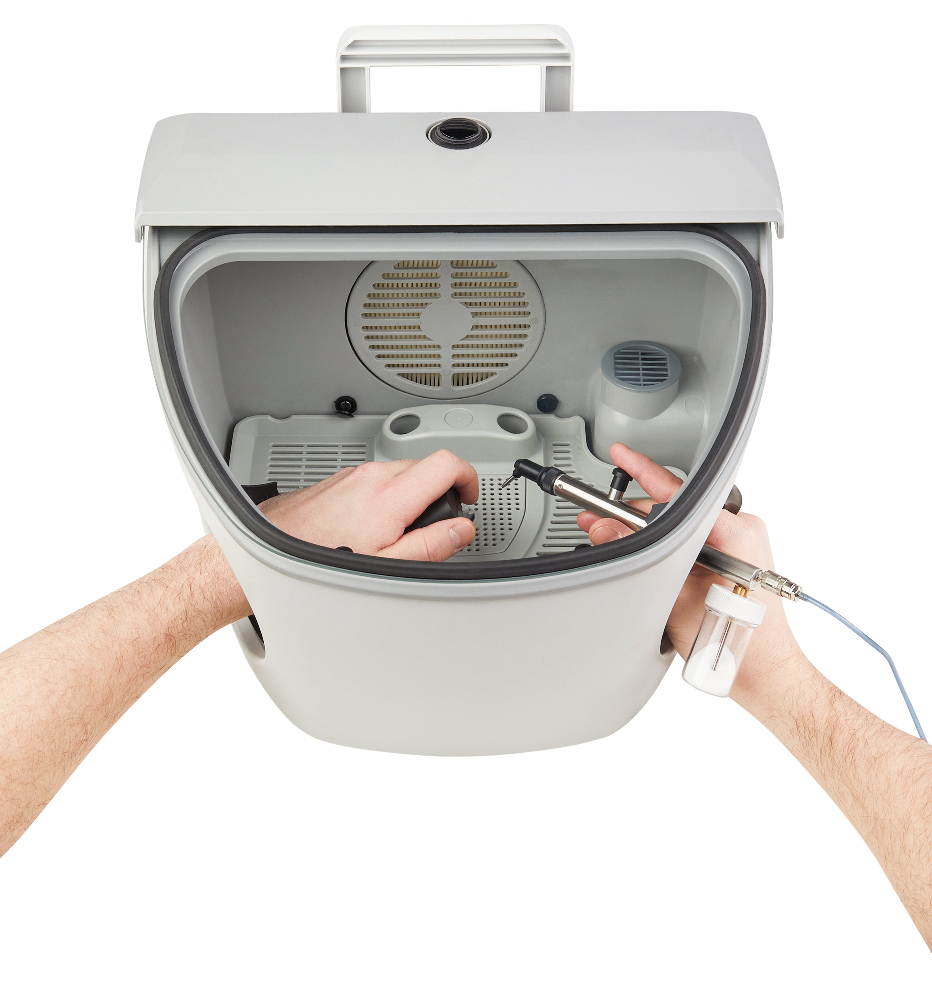 <strong>Hager & Werken Airsonic® Absorbo Box® II</strong><br> mobile Absaugbox