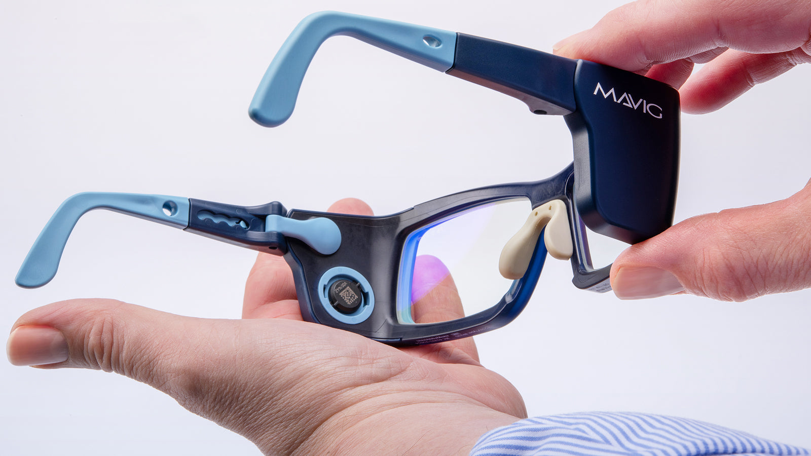 <strong>Mavig BR330 mit Dosimeteranbindung</strong><br>Dosimetrie-Röntgenschutzbrille