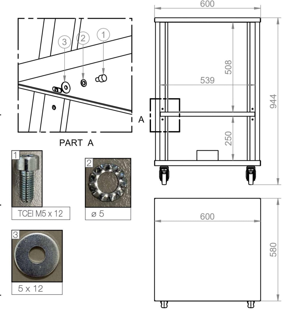 <strong>DTS- Design Cart AV </strong><br>für Autoclav