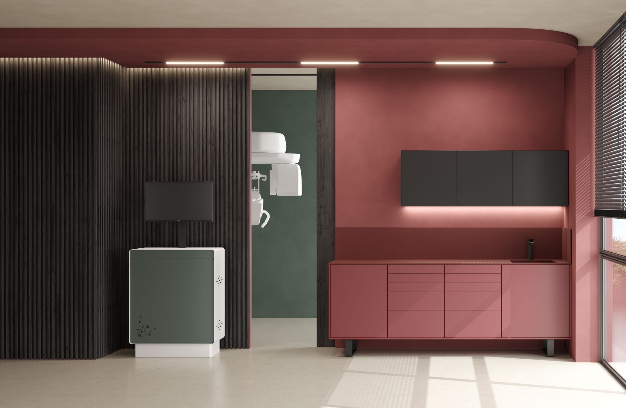 <strong>Edarredo Didi Workstation</strong> <br> Stahlschrank für PC