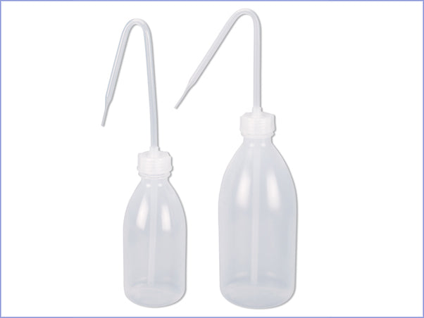 <strong>Hager & Werken Dosierflaschen</strong><br>Spritzflaschen aus transparentem Kunststoff
