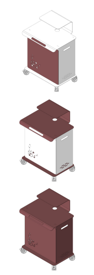 Dieser vielseitige und ergonomische Praxiswagen von Edarredo ist die ideale Lösung für die Organisation Ihrer Zahnarztpraxis. Perfekt geeignet, um elektronische Geräte wie Intraoralscanner, Scaler oder andere wichtige Instrumente sicher und praktisch von einem Raum in einen anderen zu transportieren.