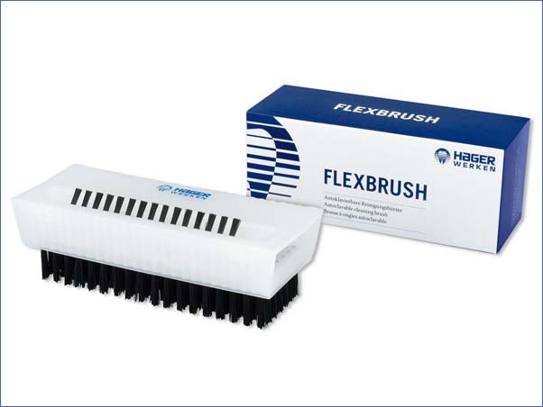 <strong>Hager & Werken Flexbrush</strong><br>Autoklavierbare Reinigungsbürste