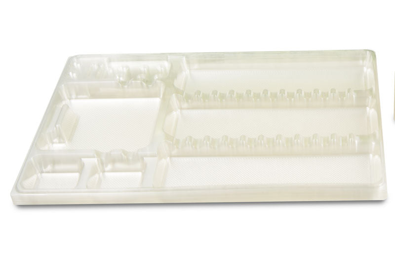 Bio Einweg-Trays für zahnärztliche Instrumente. Aus Maisstärke gewonnen & kompostierbar - online bestellen bei SDC-Dental!