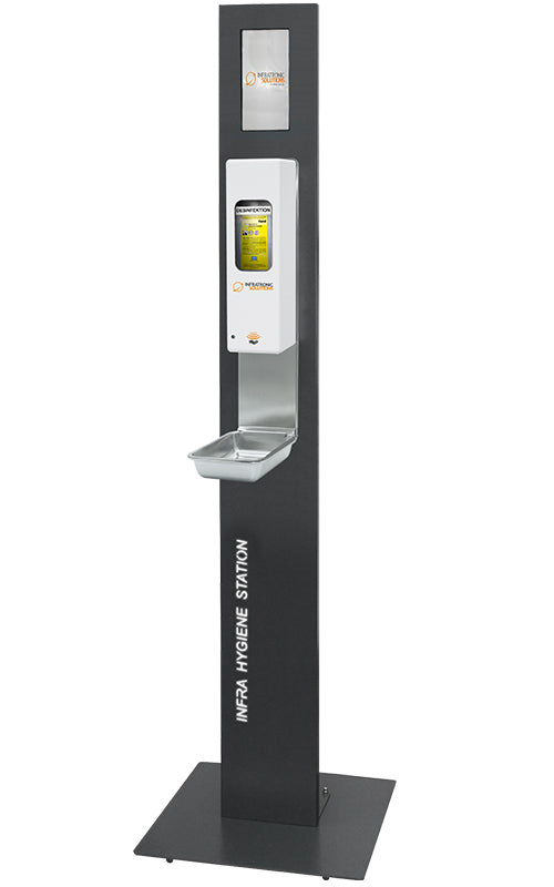 <strong>Infratronic Solutions Hygiene Station für EURO-2 Spender</strong><br>Standfuß / Rollen / Wandmontage / Multimedia