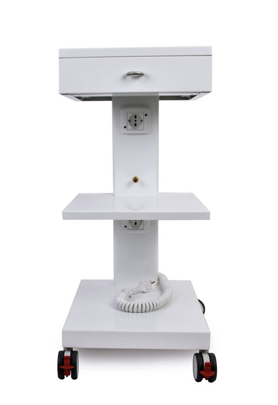Hager & Werken Integra® Cart De Luxe – hochwertiges Multifunktionscart für Dentalpraxen und Labore, vielseitig einsetzbar und elegant im Design mit Schublade