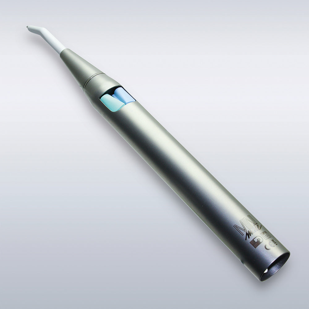 LUZZANI® Griffhülse 3F INOX gerade– Ergonomische, gerade Griffhülse aus hochwertigem INOX-Stahl für 3-funktionale Spritzen im Dentalbereich