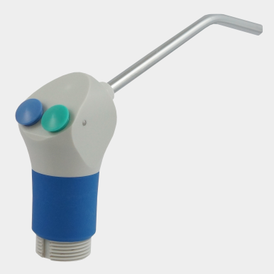 <strong> Mytronic MC 3FP-S Spritzekopf abgewinkelt</strong><br>Softgrip in 5 Farben - Tastknöpfe blau/grün</strong>