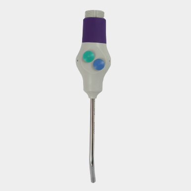 <strong> Mytronic MC 3FP-S Spritzekopf (gerade)<br>Softgrip in 5 Farben - Tastknöpfe blau/grün</strong>