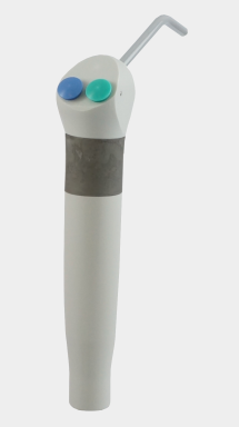<strong> Mytronic MC 3FP Spritze abgewinkelt ohne Schlauch</strong><br>Softgrip in 5 Farben - Tastknöpfe blau/grün</strong>
