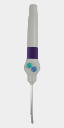 <strong> Mytronic MC 3FP Spritze gerade ohne Schlauch</strong><br>Softgrip in 5 Farben - Tastknöpfe blau/grün</strong>