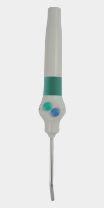 <strong> Mytronic MC 3FP Spritze gerade ohne Schlauch</strong><br>Softgrip in 5 Farben - Tastknöpfe blau/grün</strong>