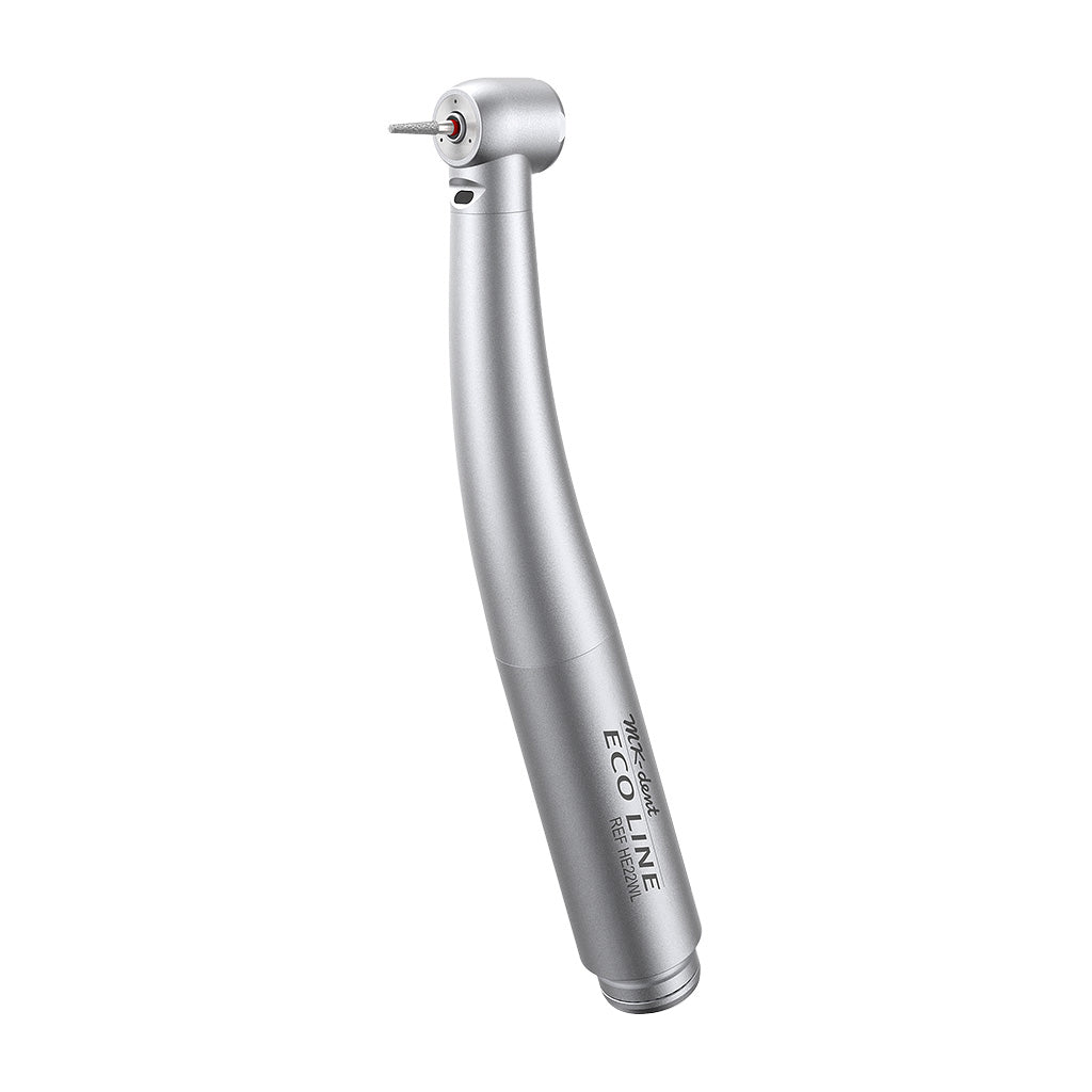 MK-dent HE22WL Eco Line Dentalturbine mit kleinem Kopf, Licht und W&H-kompatiblem Anschluss