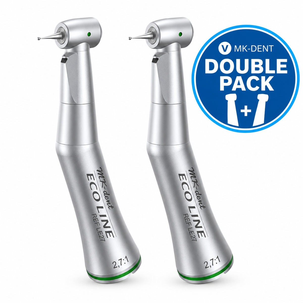 MK-dent LE27 Eco Line Winkelstück ohne Licht – Double Pack Aktion