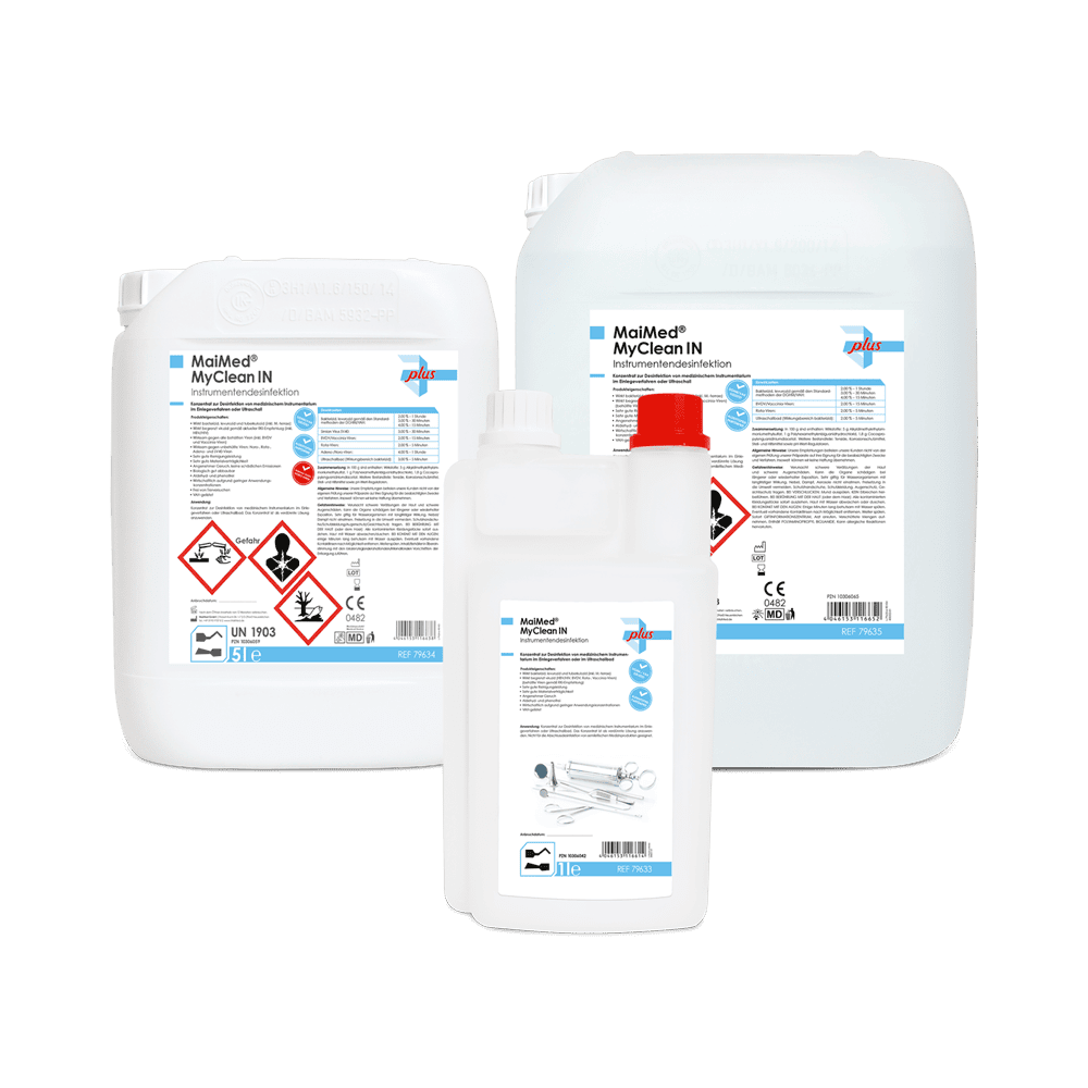 <strong>MaiMed® MyClean IN</strong><br>Desinfektionsmittel für med. Instrumente
