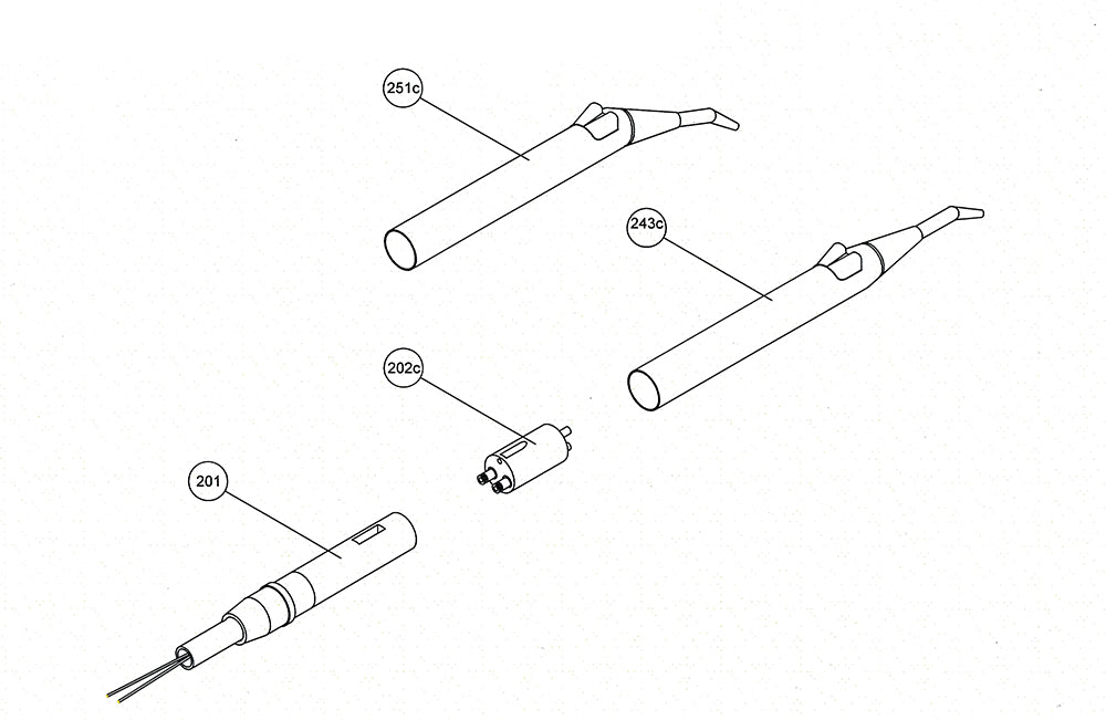 <strong>LUZZANI® Hülsenmutter 3F</strong><br>MINIMATE® INOX 3F - Spritze