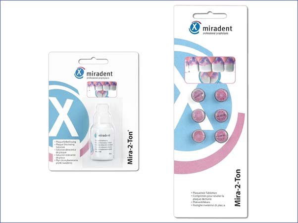 <strong>Miradent Mira-2-Ton®</strong><br>Plaquetest