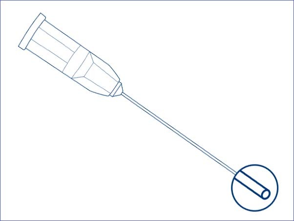 <strong>Hager & Werken Miraject® PL Super</strong><br>Stumpfe Luer Applikationskanüle