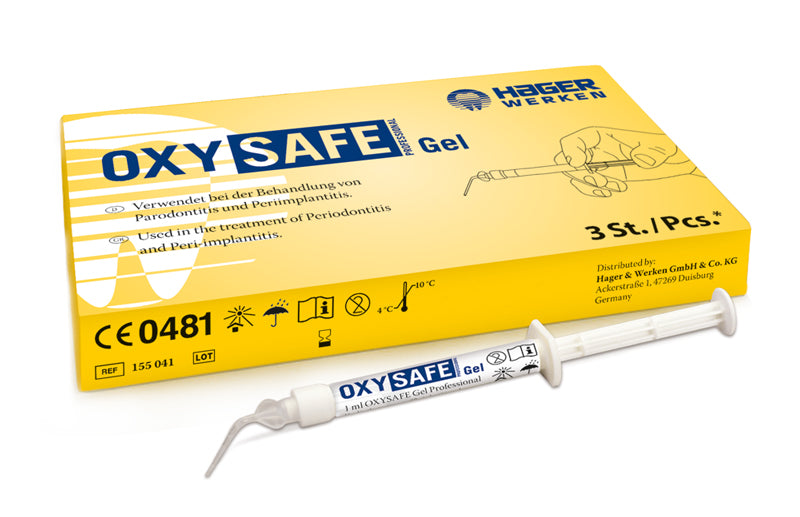 <strong>Miradent OXYSAFE® Professional</strong><br>Unterstützt bei Parodontitis und Periimplantitis