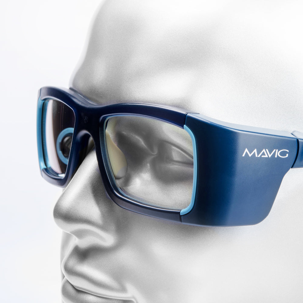 <strong>Mavig BR330 mit Dosimeteranbindung</strong><br>Dosimetrie-Röntgenschutzbrille