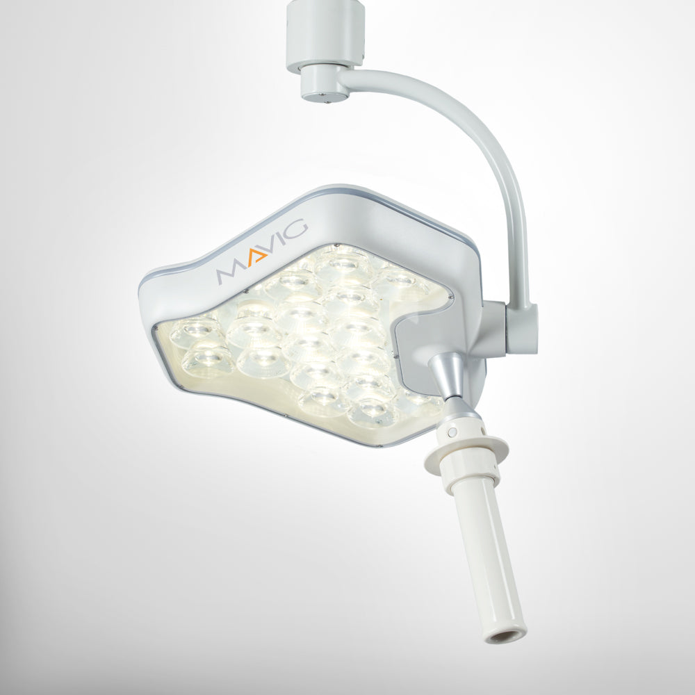 <strong>Mavig YLED-1F<br>Untersuchungsleuchte mit Bodenstativ</strong><br>70.000 Lux