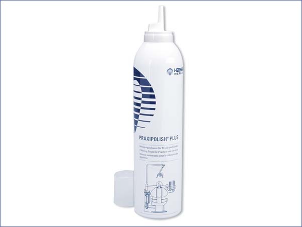 <strong>Hager & Werken Praxipolish® Plus</strong><br>Reinigungsschaum zur Praxispflege