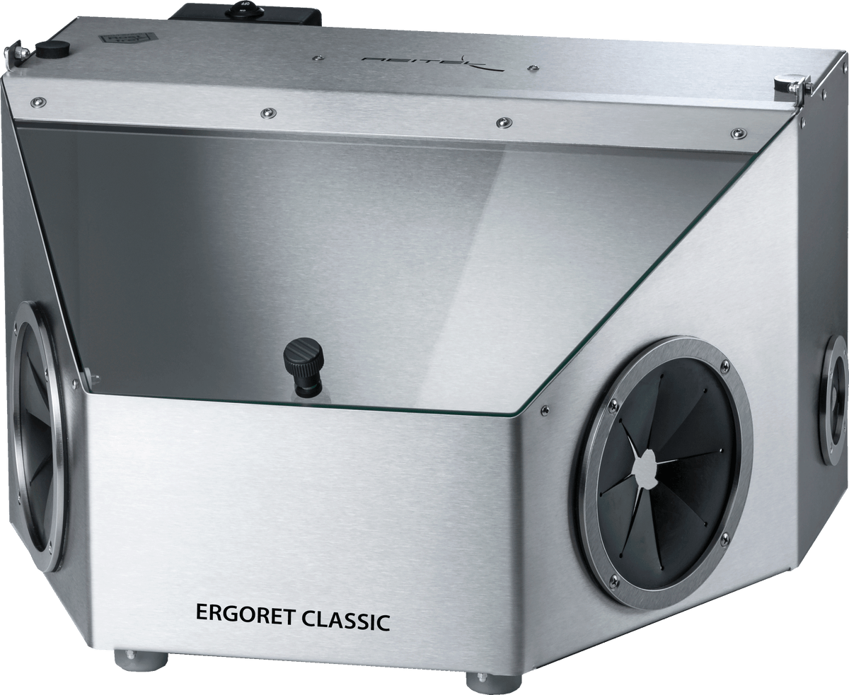 REITEL ERGORET CLASSIC Arbeitsplatz mit Glassichtscheibe und LED-Beleuchtung