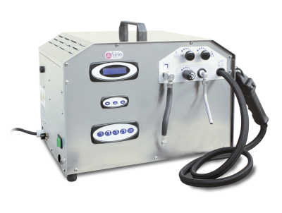 <strong>Sirio SR 903 Dampfstrahlgerät</strong><br>Anschluss an das Wassernetz