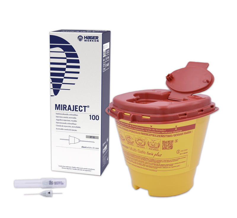 <strong>Hager & Werken Safety Box</strong><br>Entsorgungsbehälter