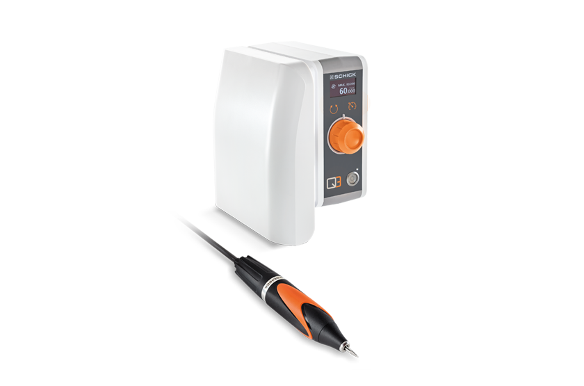<strong>Schick Dental Q3 Premium Handstück</strong><br> komplett mit Steuergerät