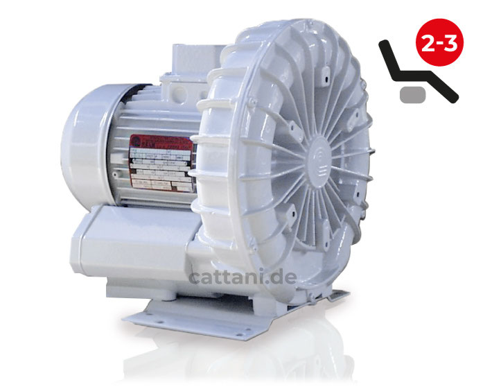 <strong>Cattani TECNO-JET Trocken- Absauganlage</strong><br>Komplett Paket / Varianten<br> 2-3 Behandler