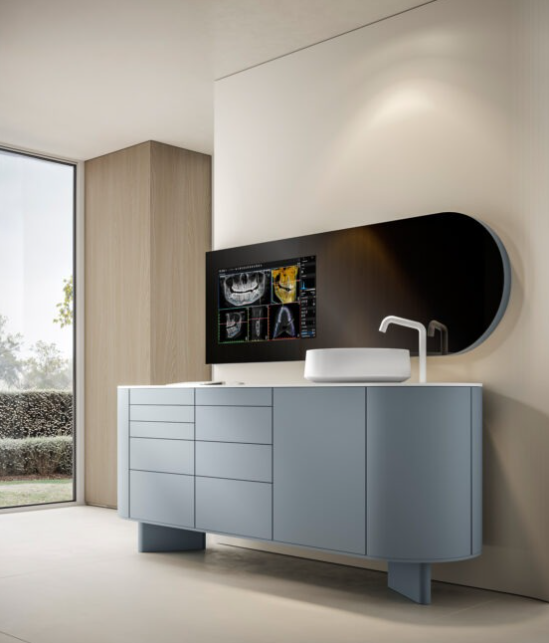 Edarredo Behandlungszeile aus hochwertigem Stahl e.01