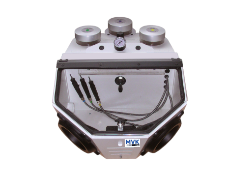 <strong>MVK-line Sandstrahlgerät </strong><br>SG-1 / SG-2 / SG-3<br>1-3 Kammern