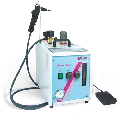 <strong>Sirio Dampfstrahlgerät STEAM SR 900S</strong><br>Dampfstrahler mit Wassertank
