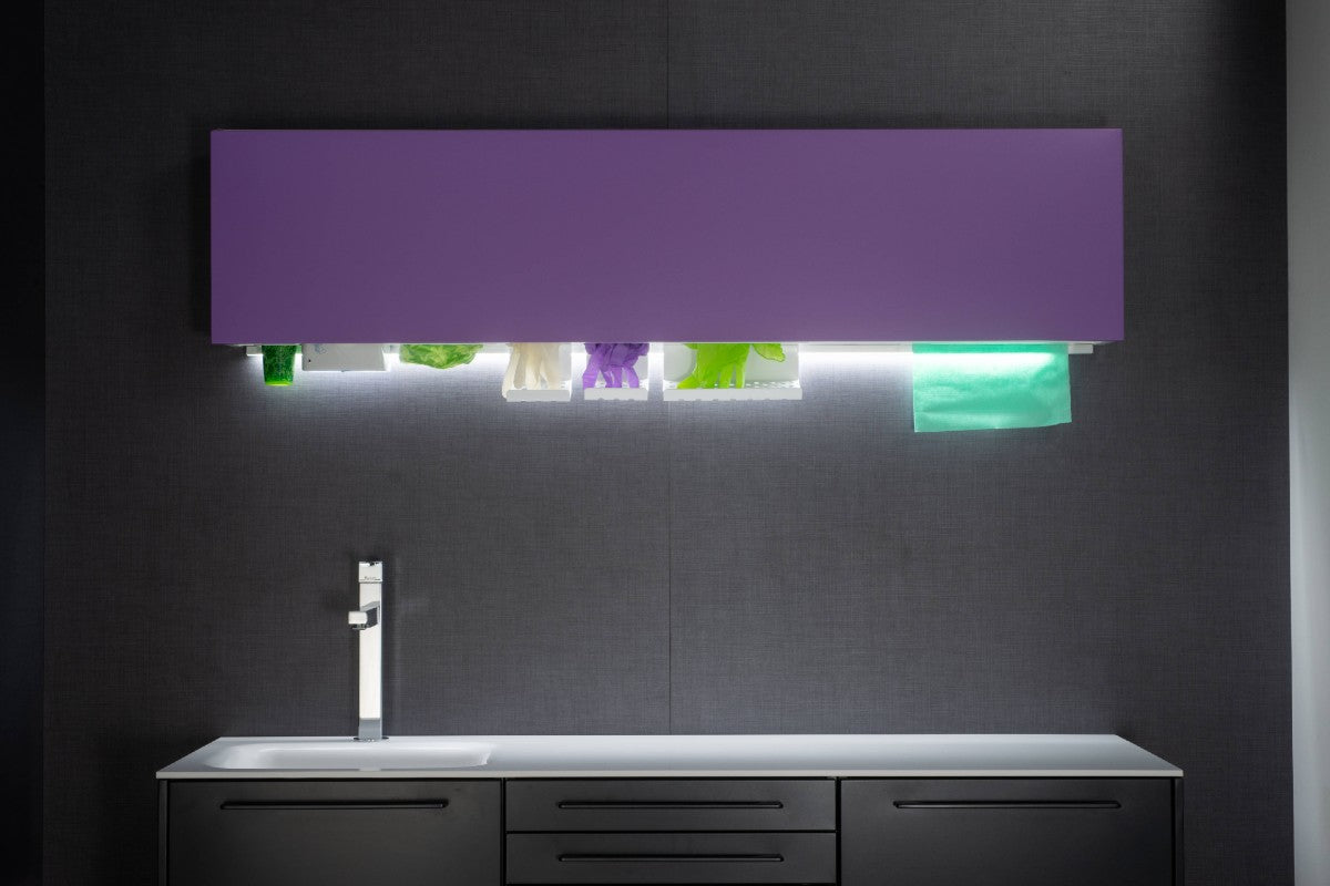 <strong>Edarredo Slim </strong> <br>moderner Wandschrank aus Stahl