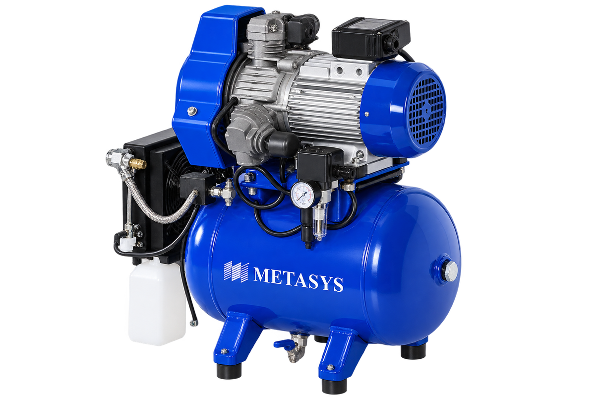 Metasys META Air 250 Kompressor Ölfreier Dental-Kompressor für 3 Behandler