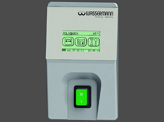 <strong> Wassermann Polyquick 160-T95</strong><br>Drucktopf / Druckpolymerisation