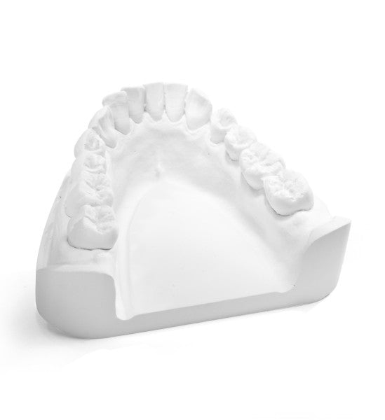 dentona dento-dur® KFO 3D Spezial-Hartgips extraweiß im 22-kg-Gebinde