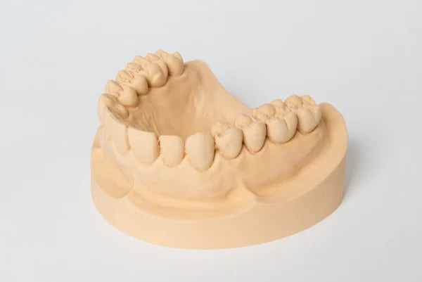 dentona rapid-stone Spezial-Superhartgips Typ 4 in Goldbraun