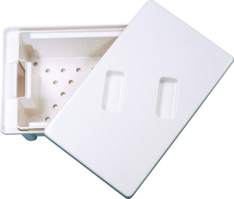 <strong> Desinfektionswanne</strong><br>Deckel weiß / transparent