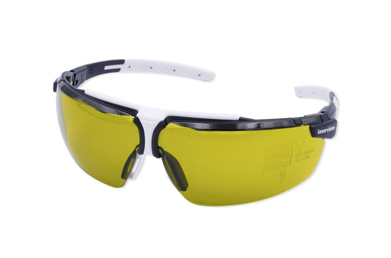<strong>Hager & Werken iSpec Laserschutzbrille</strong><br> Laserschutzbrille gelb